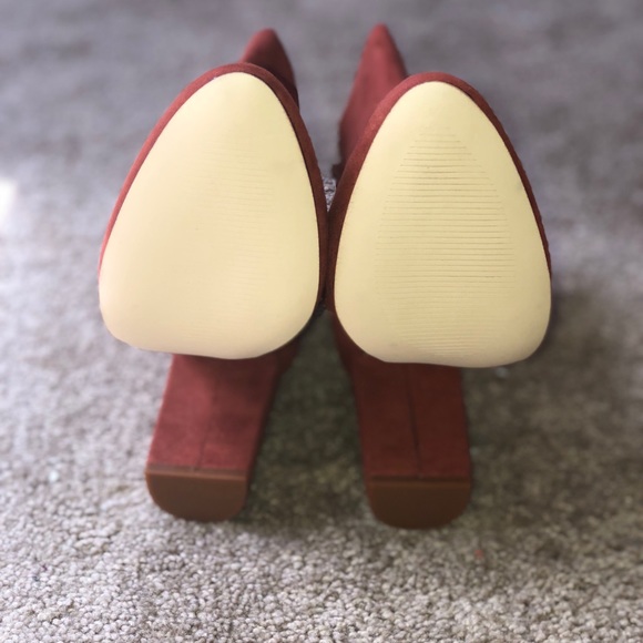 JustFab Rust Booties - Picture 4 of 4